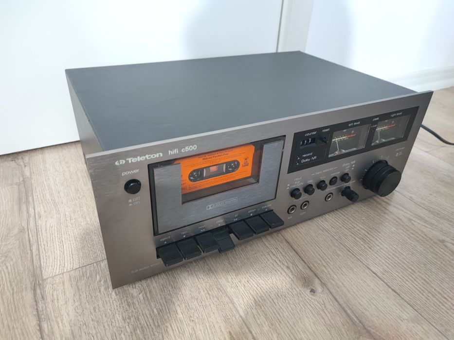 Deck Teleton C500 hifi stereo cassette