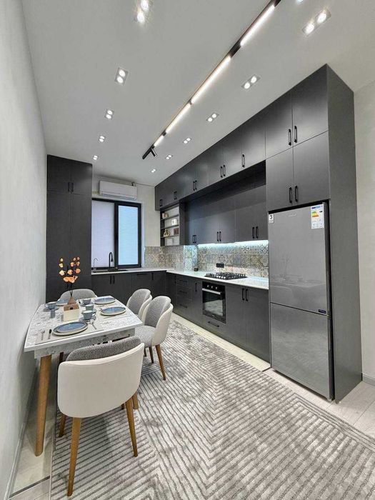 3/8/10 74м2 Буюк Ипак Йули ЖК Sayram Avenue, мебель, техника,