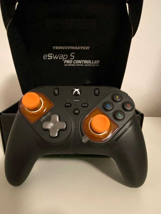 Controler Thrustmaster Eswap S led orange crystal limited edition