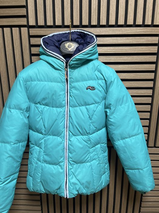 KJUS : Дамско зимно яке с две лица и пух размер 38/S - Оригинал