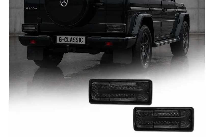 Диодни стопове за Mercedes W461/W463 G-CLASS (1990-2012) - опушени