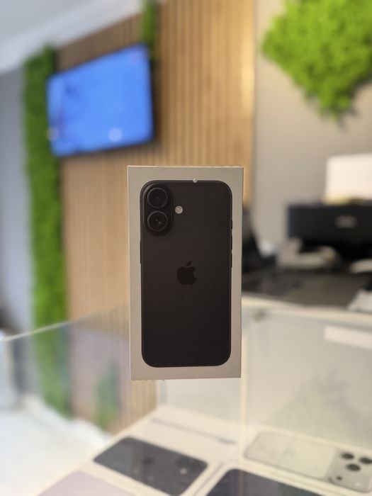 **ATS GSM** iPhone 16 128Gb Black/Nou/Fact+Gar 12 luni