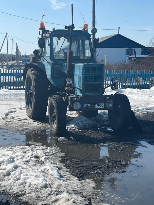 Мтз 80 на полном ходу