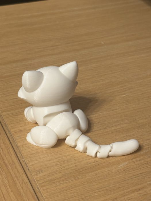 Игрушка кошка 3д