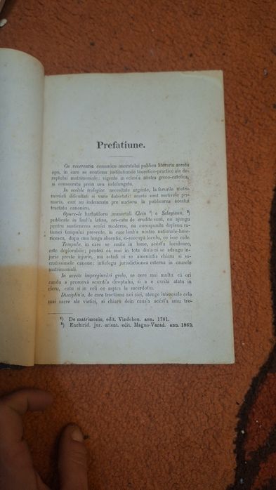 [RARITATE 1875] Dr. Ioan Rațiu (Blaj) - Prelecțiuni Teologice + Manuscris 1890