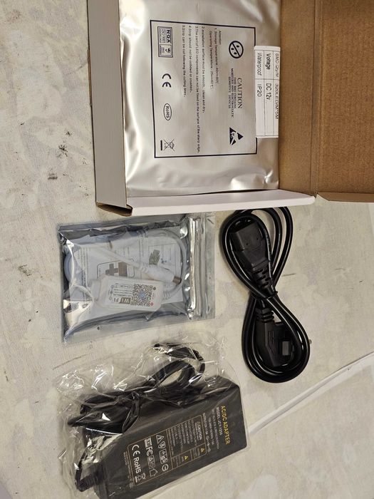 Pachet complet Banda led Alb Cald Amazon alexa google assistant