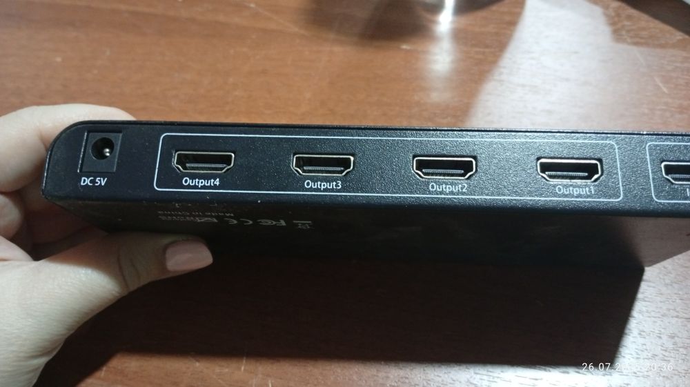 HDMI сплиттер 1*4, splitter