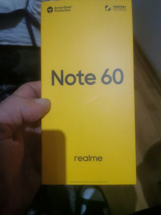 Realmi note 60 +калъф