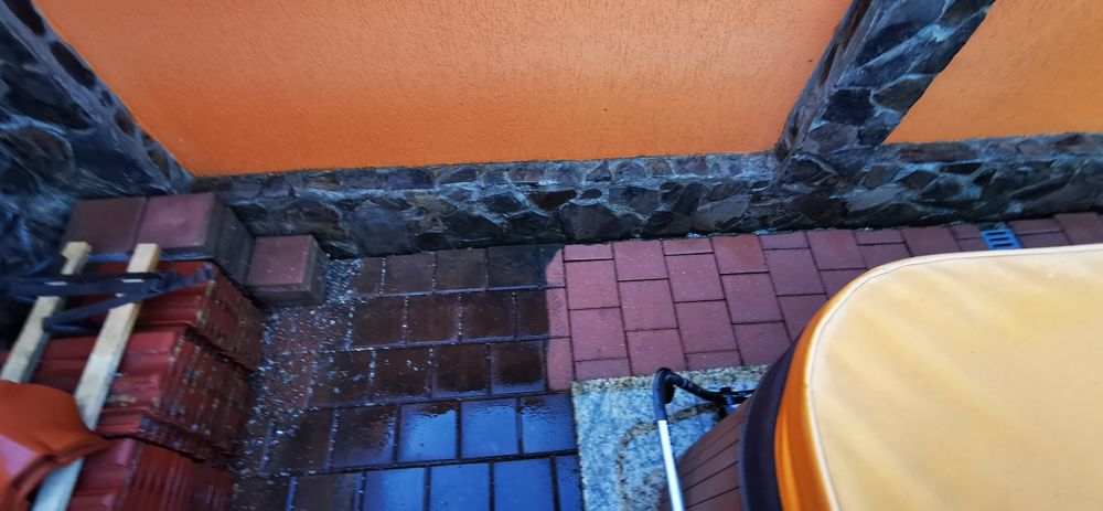 Spalare pavaje, beton amprentat, garduri