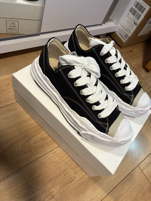 Maison Mihara Yasuhiro Hank OG Sole Black And White Canvas