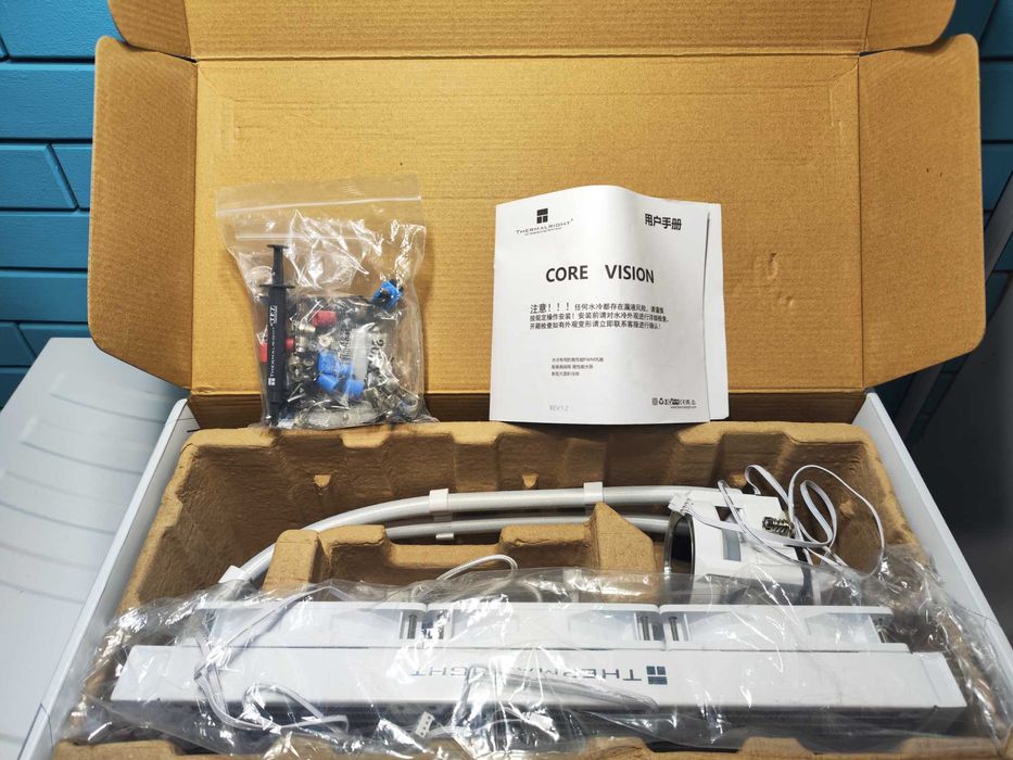 Thermalright CORE VISION 360 White ARGB AIO охлаждане