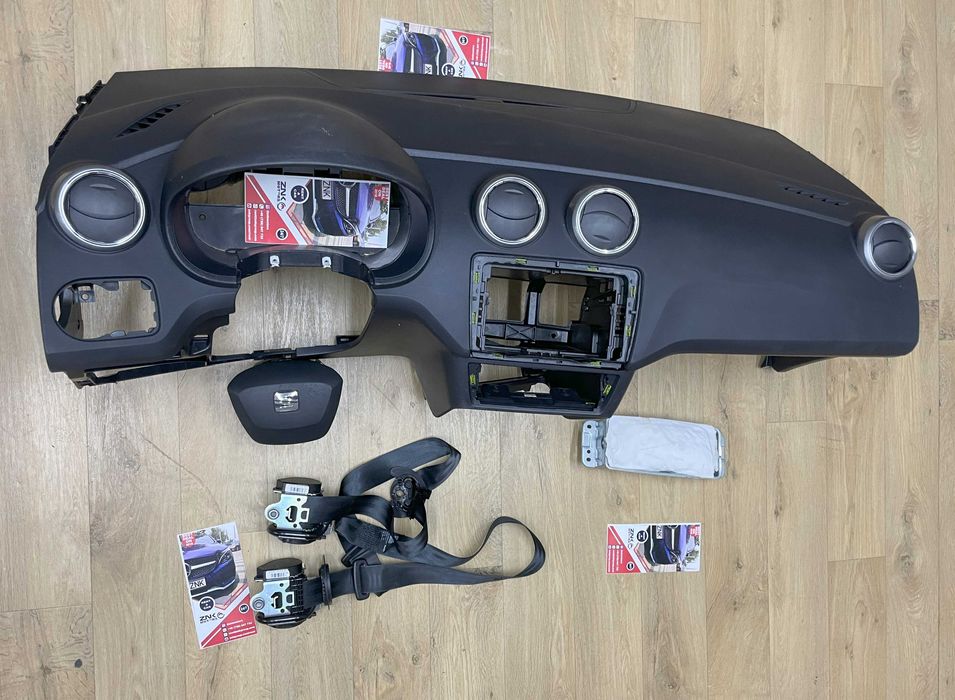 Seat Ibiza 2016 facelift - plansa de bord - kit airbag volan pasager