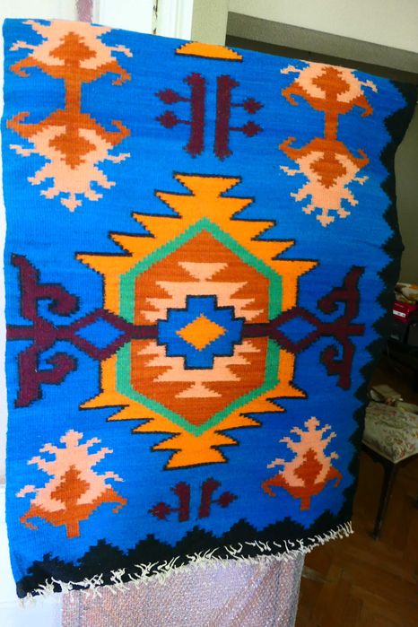 Covor Taranesc Lana Naturala Carpeta Populara ROMANIA 360/180cm NOUA