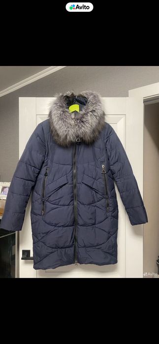 Натуральная теплая куртка