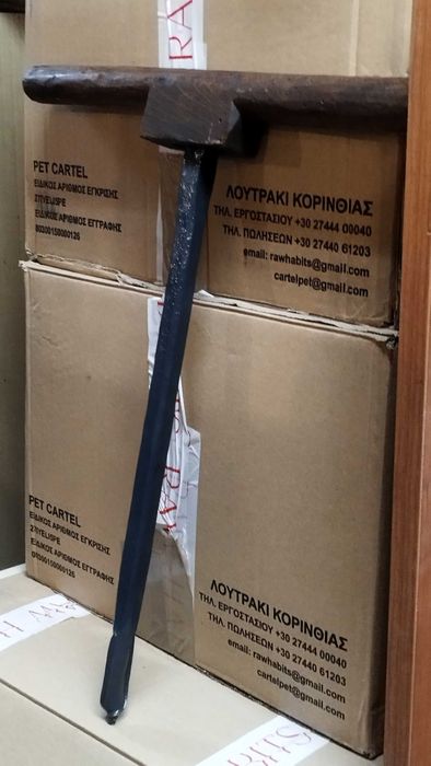 Дърводелски свредел от ковано желязо - ретро инструмент, маткап