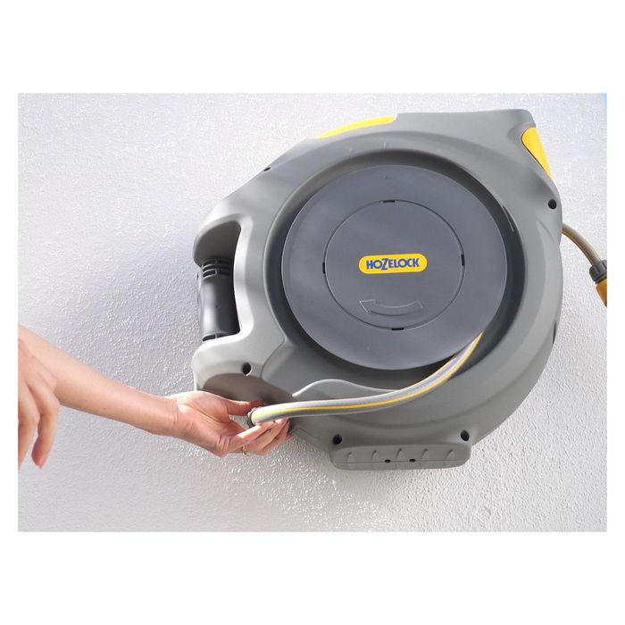 Автоматическая катушка со шлангом 25м HoZelock Англия (Gardena)