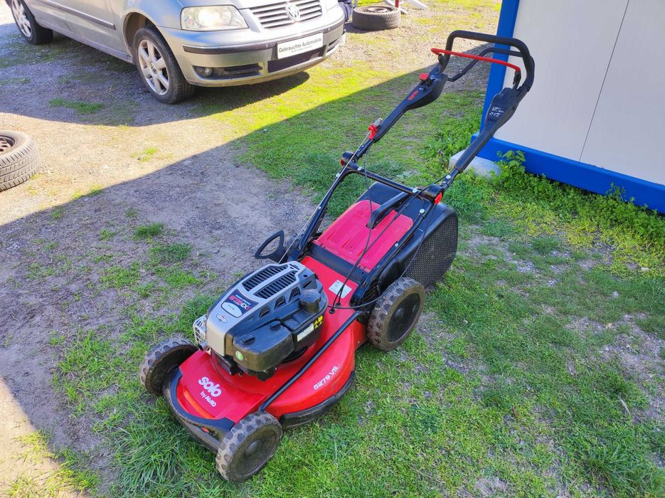 Бензинова самоходна косачка Alko 2018г Briggs&Stratton 875series 190cm 4,5кс 4t 50см 42кг с кош