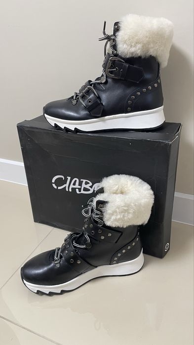 Кожени боти с вълна Ciaboo