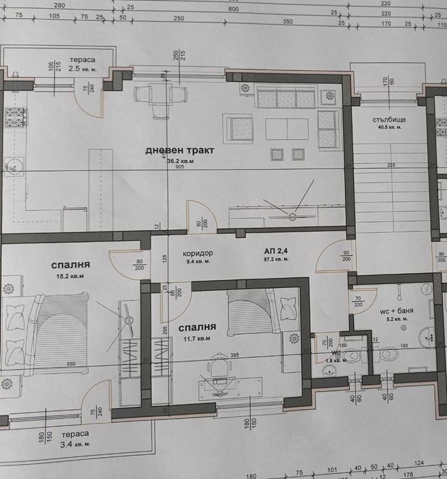 Продава се Тристаен апартамент в Разград, Житница - 94 кв.м за 1352 €/кв.м - Снимка #5