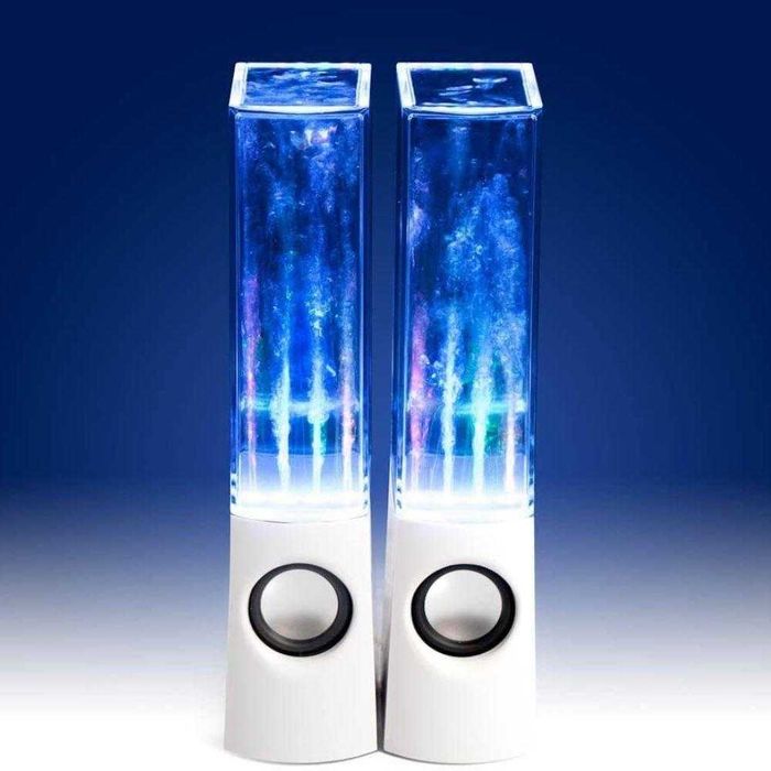 Boxe-Apa dansatoare cu 4 efecte de lumina diferita, 2 x 3 W, Nou!