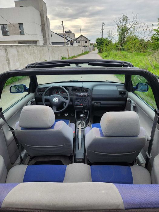 VW Golf 4 Cabrio 1.6 Benzină + GPL | AC | Soft top | Acte la zi / Jucarie