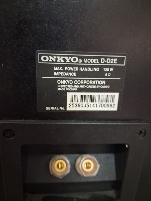 Япоская акустика Panasonic  Onkyo