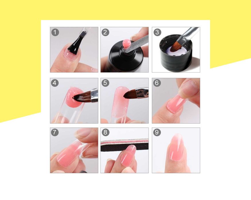 Цветен полигел за изграждане ROSALIND – 15 мл.