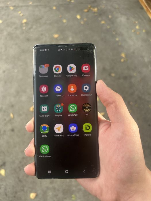 Самсунг  s10 256гб 5G с программой Ali