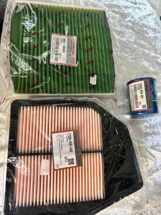 Honda accord filtr komplekt