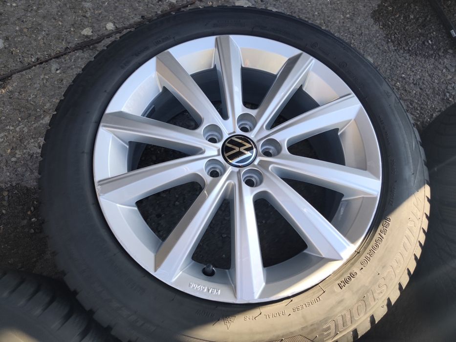 16" оригинални алуминиеви джанти за Vw Polo, T cross/Skoda Kamiq,Fabia,Stella..