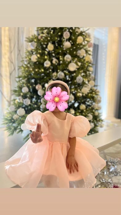 Нежное нарядное платье