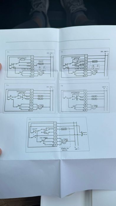 Пульт управления проводной для Тепловентилятора Volcano и др