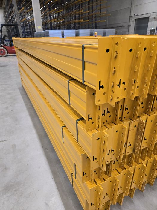 Rafturi Industriale Paleți GERMANIA – Transport & Montaj / Rame 2m-13.5m / Traverse 2.7m-5.7m