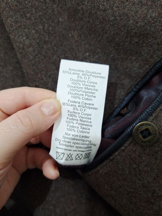 Geacă bărbați Strellson Swiss Edition 100% piele naturală mărimea M