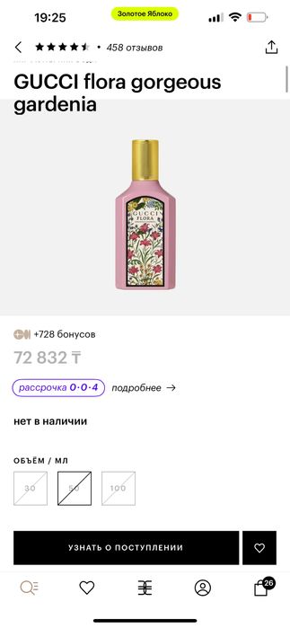 Духи Gucci Flora, оригинал