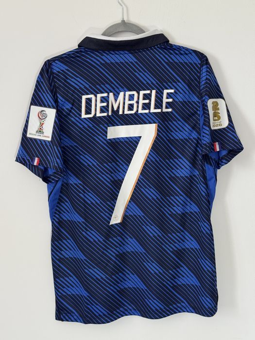 Tricou fotbal Franta Home World Cup Doue Dembele Kante