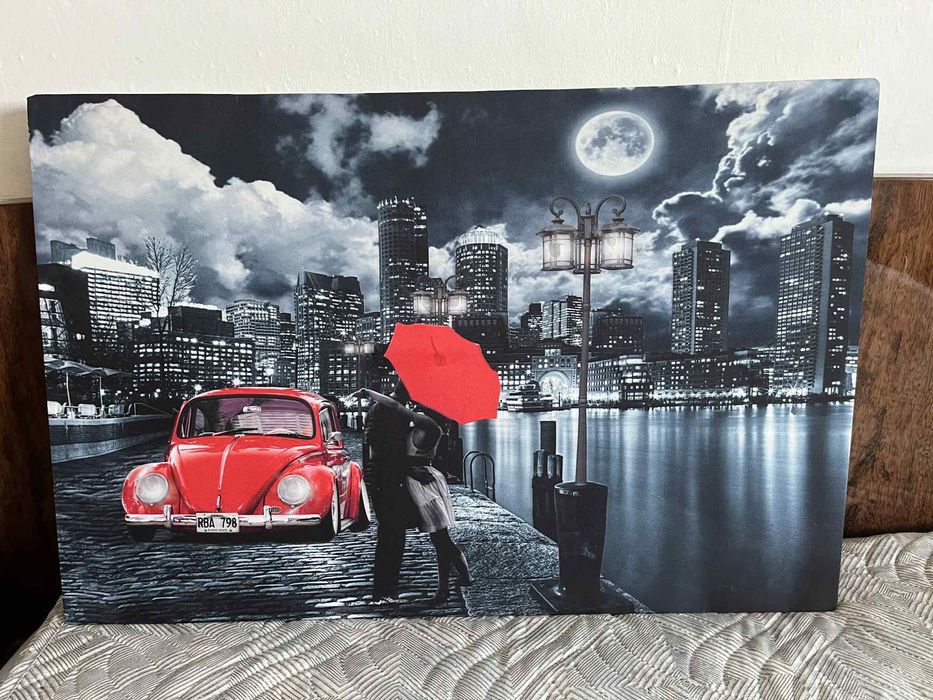 Интересна картина със светлини