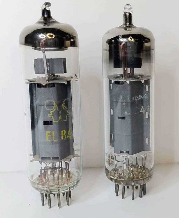 Lampi audio: 6SN7, 12AT7, 12AU7, ECC8x, EL84, 6CG7 (200+ modele audio)