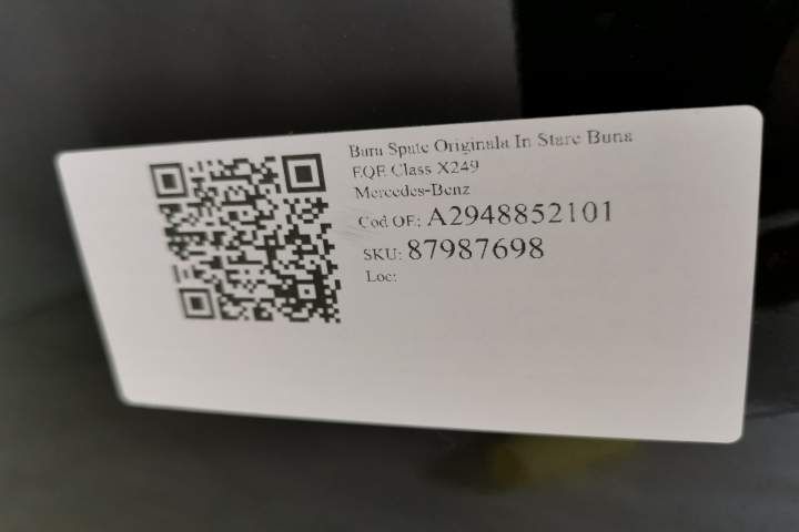 Оригинална задна броня в добро състояние EQE Клас X249 Мерцедес-Бенц /