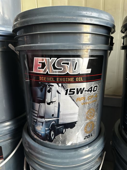 Моторное масло Exsol 15w40 CI-4 20л
