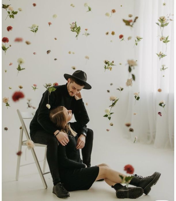 Банеры цветы надписи цифры