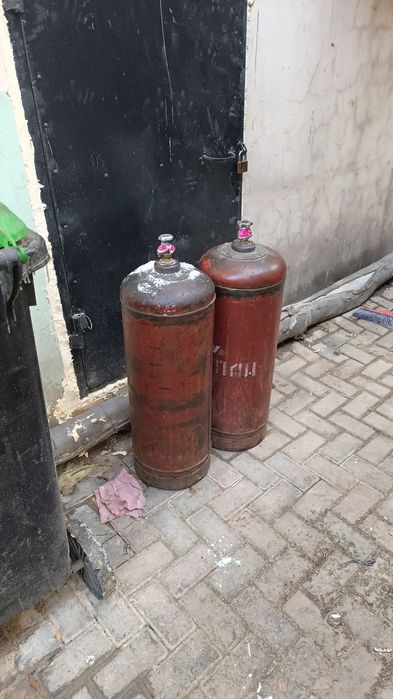 Доставка газа в баллонах