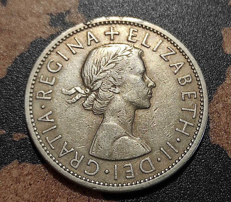 Монети Великобритания-7 бр.› Кралица Елизабет II(1955-1967)