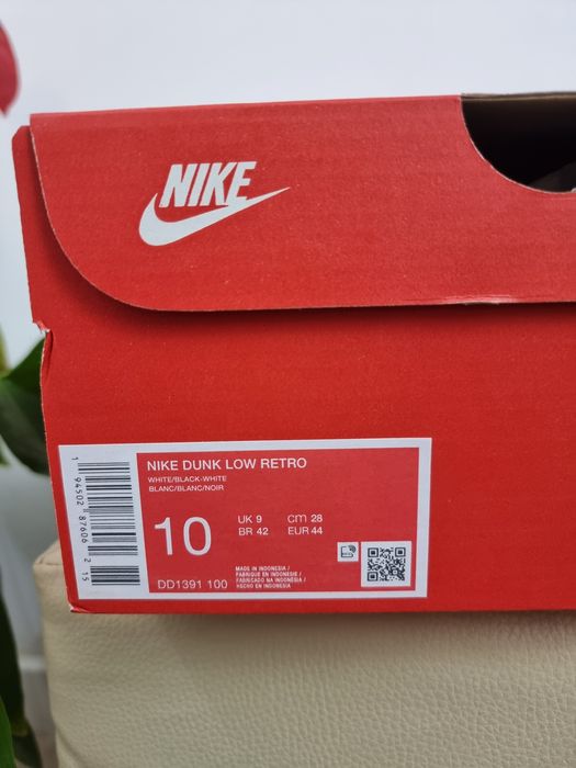 Papuci Nike Dunk Low Panda (nu adidas, jordan, puma)