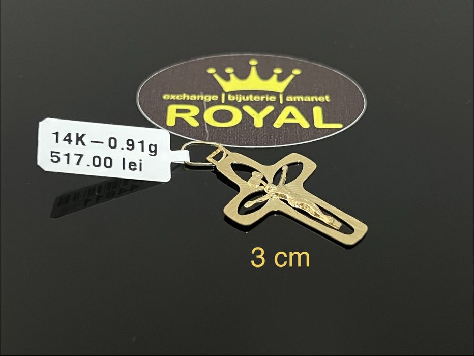 Bijuteria Royal CB : Pandant aur 14k 0,91 grame