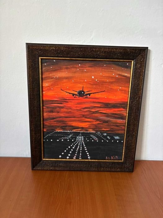 Картини ръчна изработна + рамка за картина