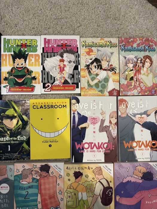 Manga, комикси и книги на английски език