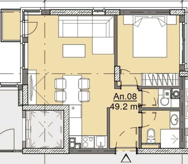 Продава се Двустаен апартамент в София, Малинова долина - 57 кв.м за 2398 €/кв.м - Снимка #4
