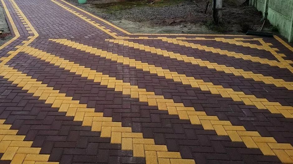 Брусчатка вибропресованная