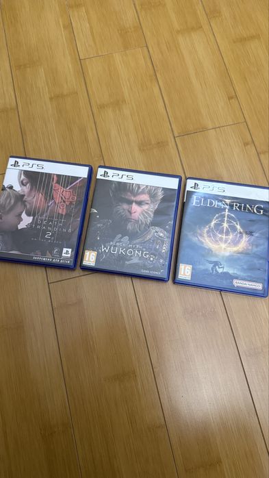 Продаю комплект из 3 игр для PlayStation 5